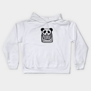 Bearded Panda Kids Hoodie